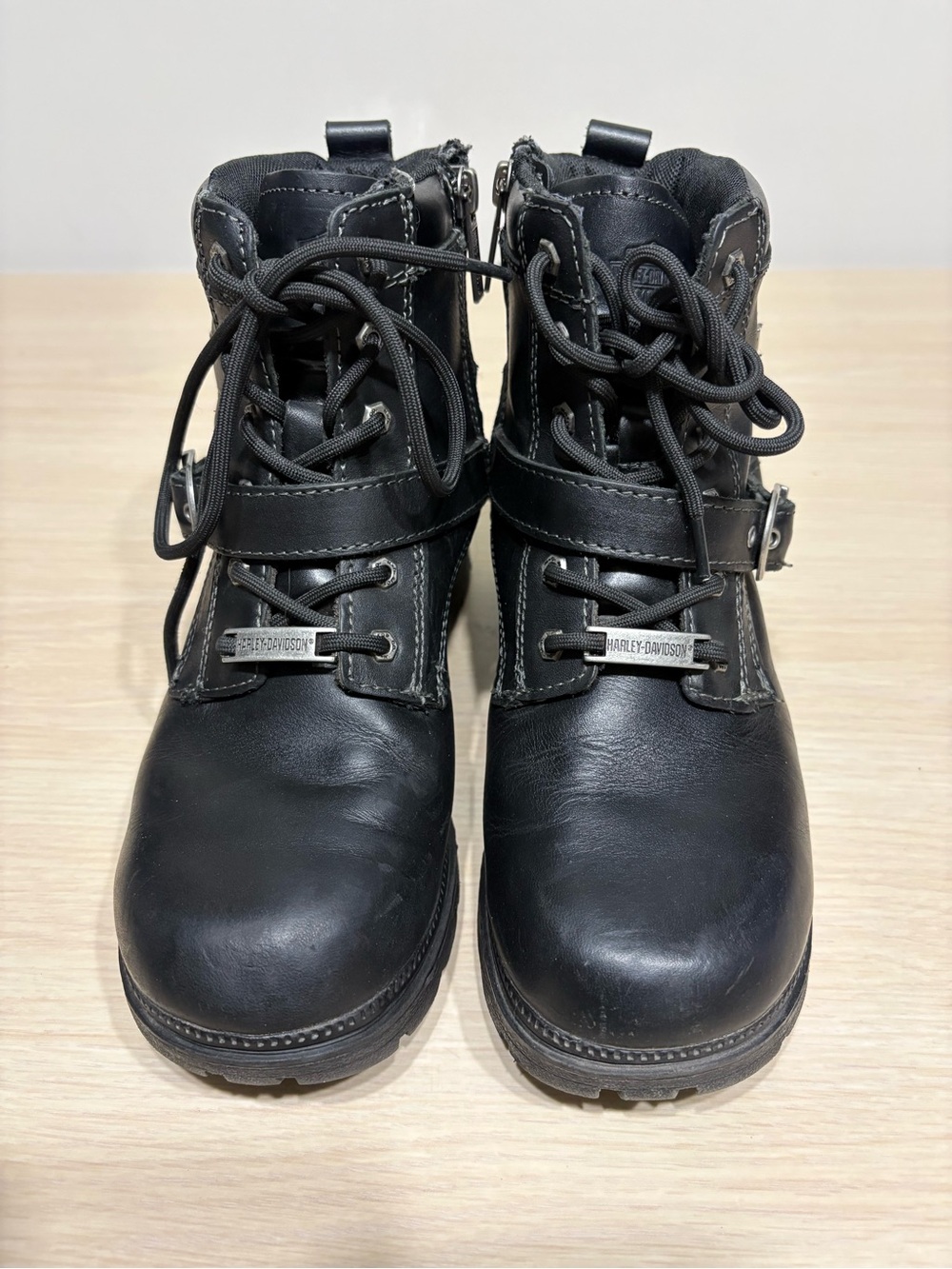 Harley-Davidson Black Women's Combat Moto Boots